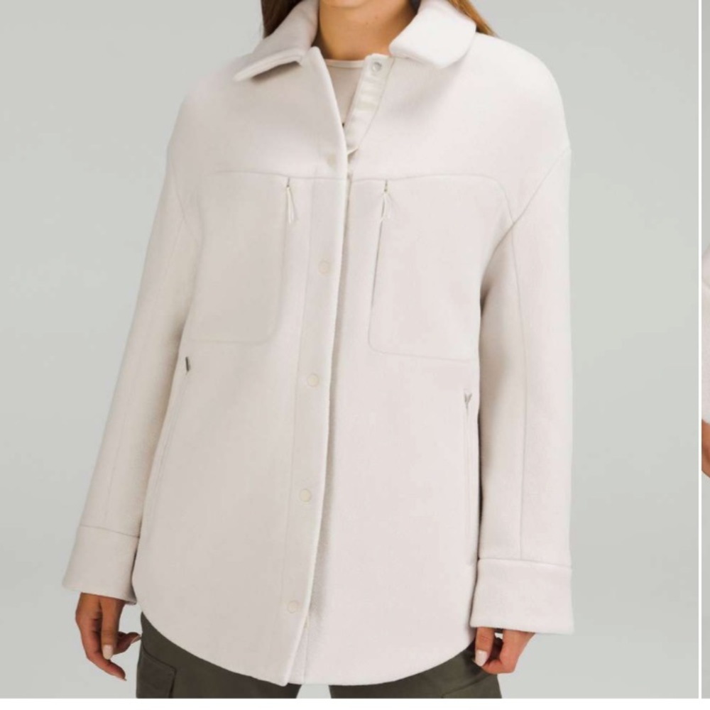 ISO Lululemon wool shirt jacket